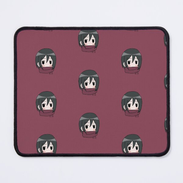Item preview, Mikasa Ackerman - The Red Scarf of Fate Chibi designed and sold by TheStickLab.