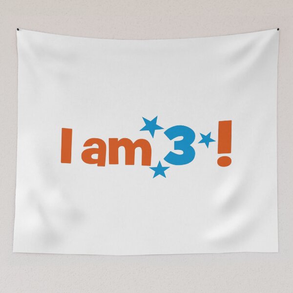 Item preview, I am 3 designed and sold by Vectorqueen.