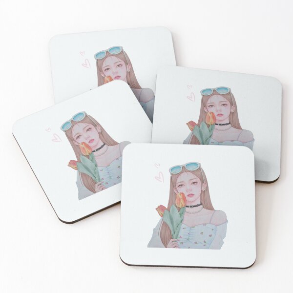 Item preview, Girl with Tulip designed and sold by KJAStudio.