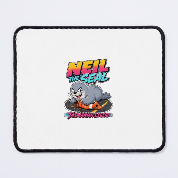 Item preview, Neil the Seal Tasmanian Legend Funny Meme Retro 80s Gift designed and sold by Uglyandcute.