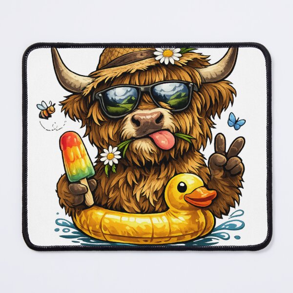 Item preview, Funny Highland Cow designed and sold by ttuniques.