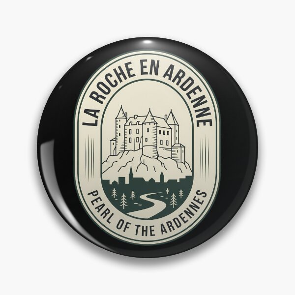 Item preview, La Roche En Ardenne Vintage Travel Emblem designed and sold by k3rstman1.