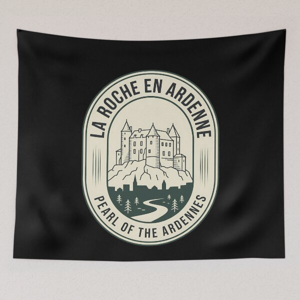 Item preview, La Roche En Ardenne Vintage Travel Emblem designed and sold by k3rstman1.