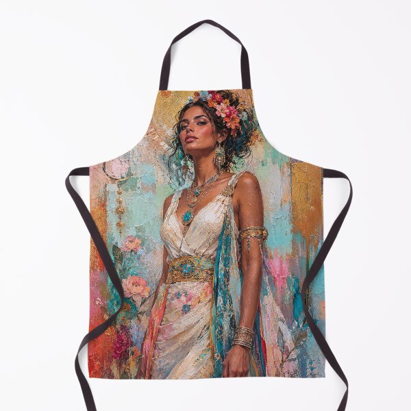 Item preview, Greek Goddes Kymopoleia painting. designed and sold by GalleryKauffeld.