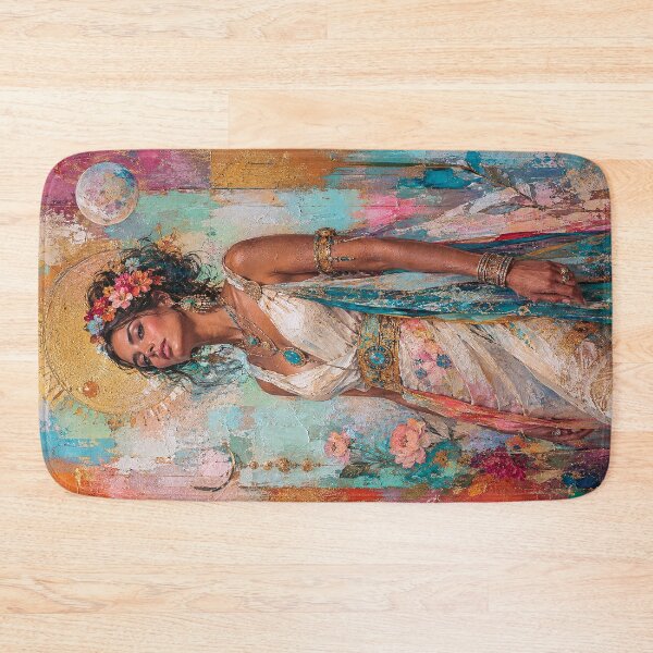 Item preview, Greek Goddes Kymopoleia painting. designed and sold by GalleryKauffeld.