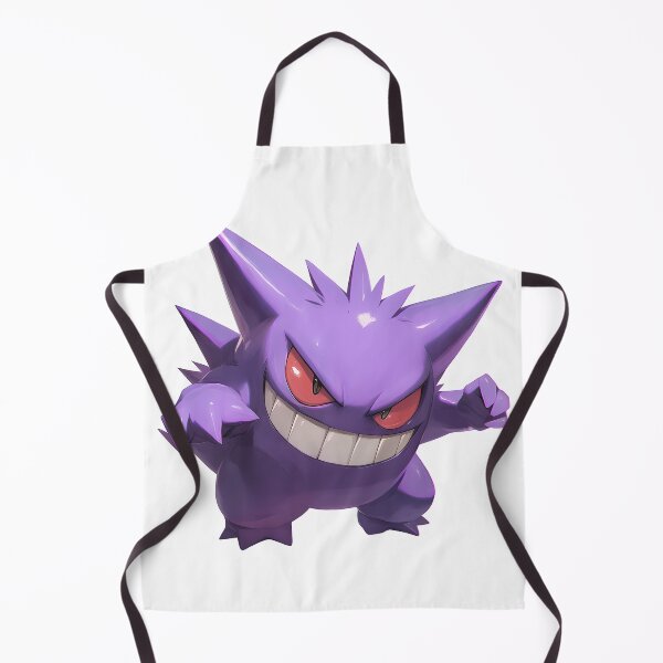 Item preview, Gengar Fanart Smiling with Sharp Teeth and Spiky Hair designed and sold by Lilith.3x313 Vault.