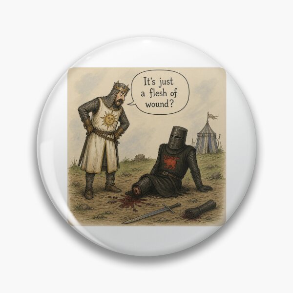 Item preview, It's just a flesh of wound designed and sold by CinemaChronik.