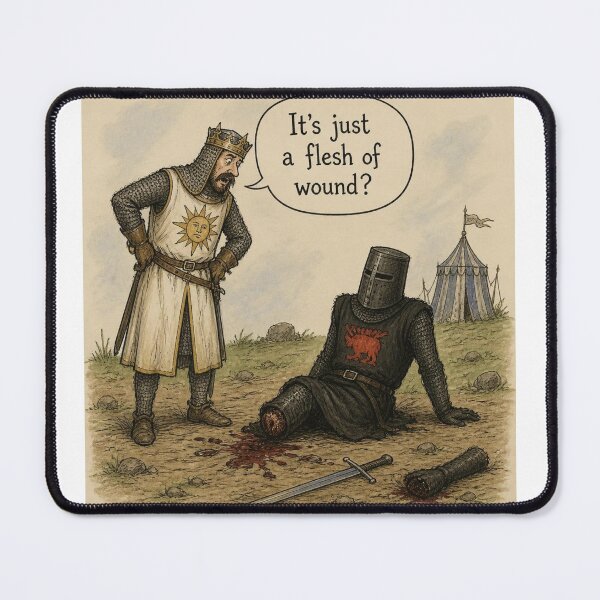 Item preview, It's just a flesh of wound designed and sold by CinemaChronik.
