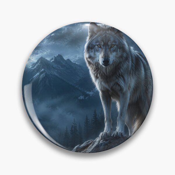 Item preview, A Lone Wolf In The Moonlight designed and sold by Syndrono.