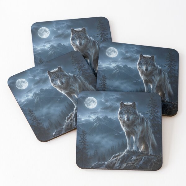 Item preview, A Lone Wolf In The Moonlight designed and sold by Syndrono.