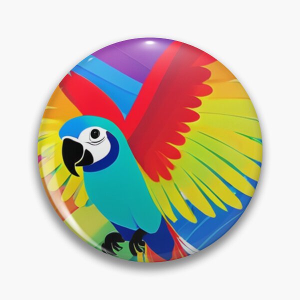 Item preview, Art - Exotic Parrot, Colorful Illustration designed and sold by World-Pets.