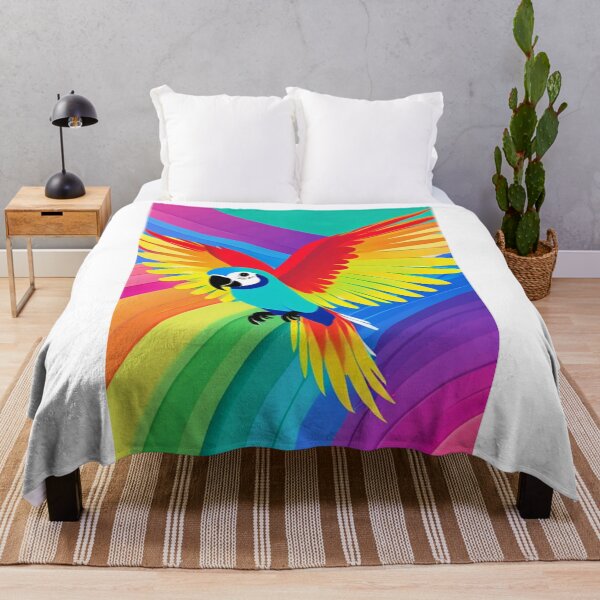 Item preview, Art - Exotic Parrot, Colorful Illustration designed and sold by World-Pets.