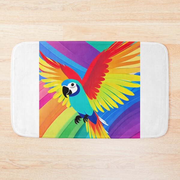 Item preview, Art - Exotic Parrot, Colorful Illustration designed and sold by World-Pets.