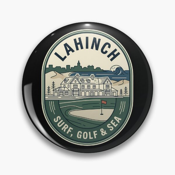 Item preview, Lahinch Ireland Surf Golf Vintage Travel Emblem designed and sold by k3rstman1.