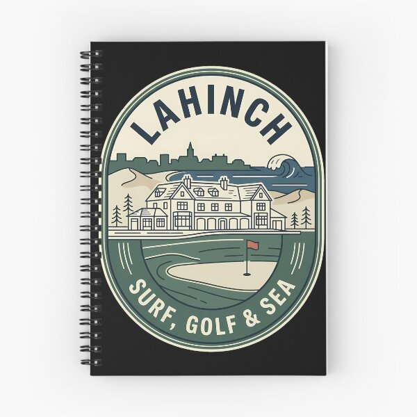 Item preview, Lahinch Ireland Surf Golf Vintage Travel Emblem designed and sold by k3rstman1.