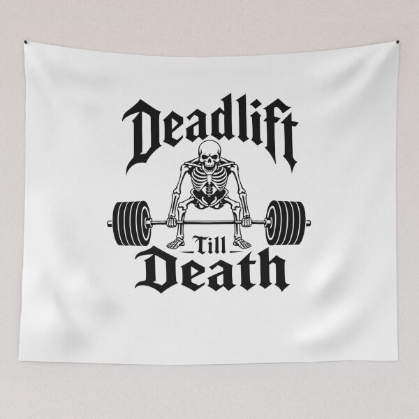 Item preview, Deadlift Till Death designed and sold by FreshPixelArt.