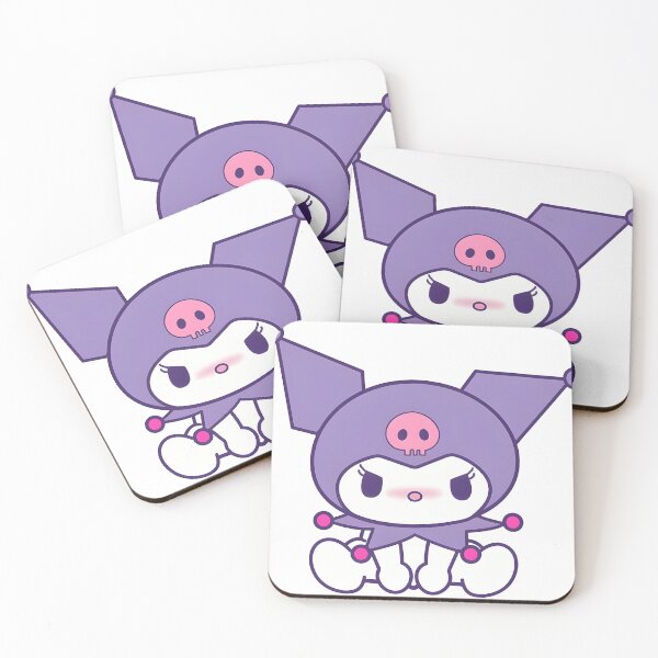 Item preview, Kuromi Purple Skull Hat Sitting designed and sold by Lilith.3x313 Vault.