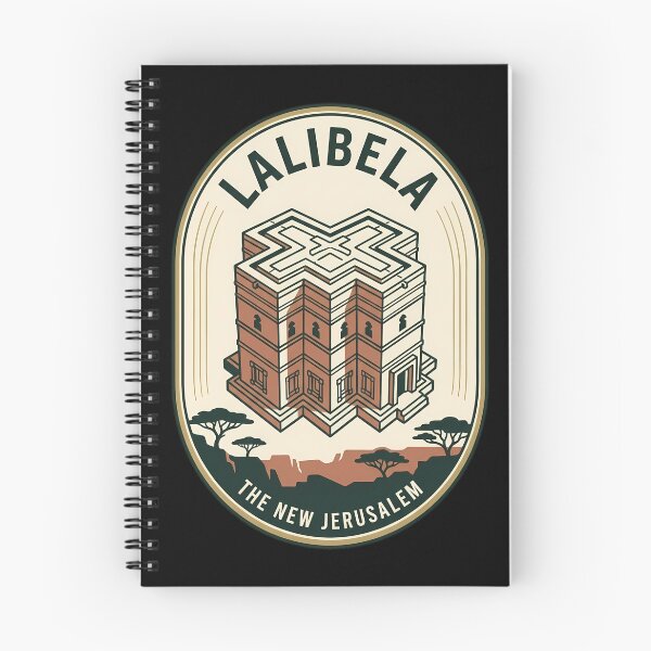 Item preview, Ethiopia Lalibela Rock Church Vintage Travel Emblem designed and sold by k3rstman1.