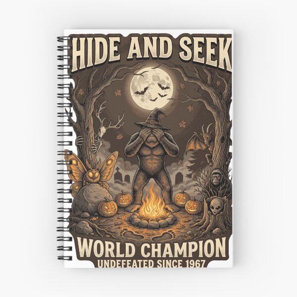 Item preview, Hide and Seek World Champion Bigfoot designed and sold by Roy & Tiffany.