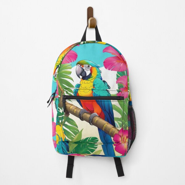 Item preview, Art - Exotic Parrot, Colorful Pop Art Style Illustration designed and sold by World-Pets.