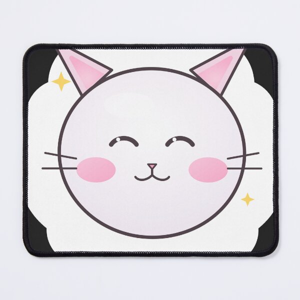Item preview, Cute Kawaii Cat Sticker | Pastel Pink Cat Lover Gift designed and sold by Moss & Moon Studio.