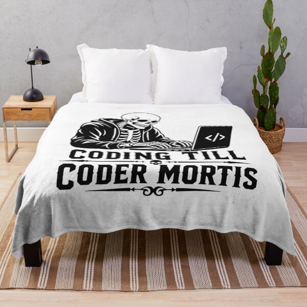 Item preview, Coding Till Coder Mortis designed and sold by FreshPixelArt.