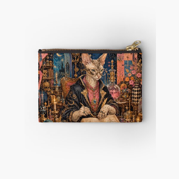 Item preview, The Alchemist Cat - The Feline Grimoire and Golden Magic designed and sold by Natalia-Vlad.
