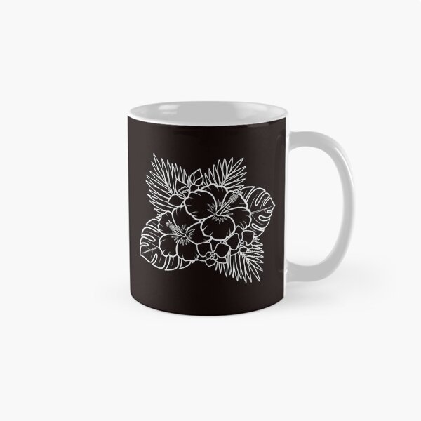 Item preview, Tropical Hibiscus Flowers Illustration designed and sold by ArtPer-design.