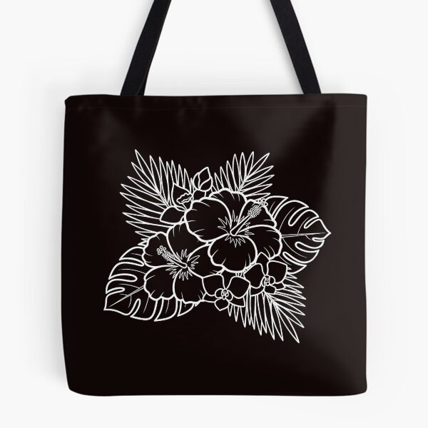 Item preview, Tropical Hibiscus Flowers Illustration designed and sold by ArtPer-design.