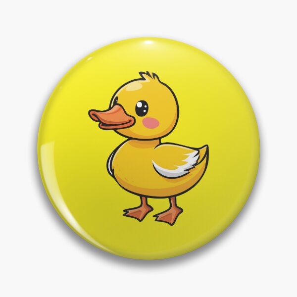 Item preview, Cute Cartoon Duckling Yellow Baby Duck Chibi Art designed and sold by SolutionsArt.