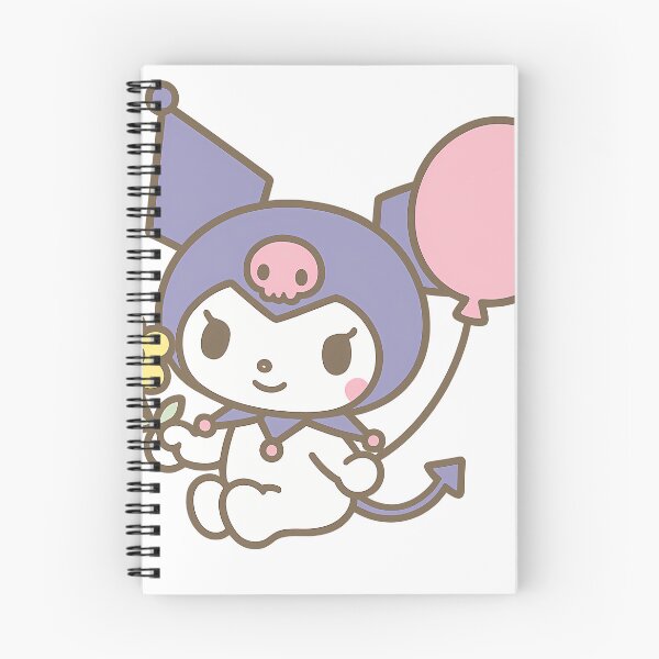 Item preview, Kuromi holding pink balloon and flower  designed and sold by Lilith.3x313 Vault.