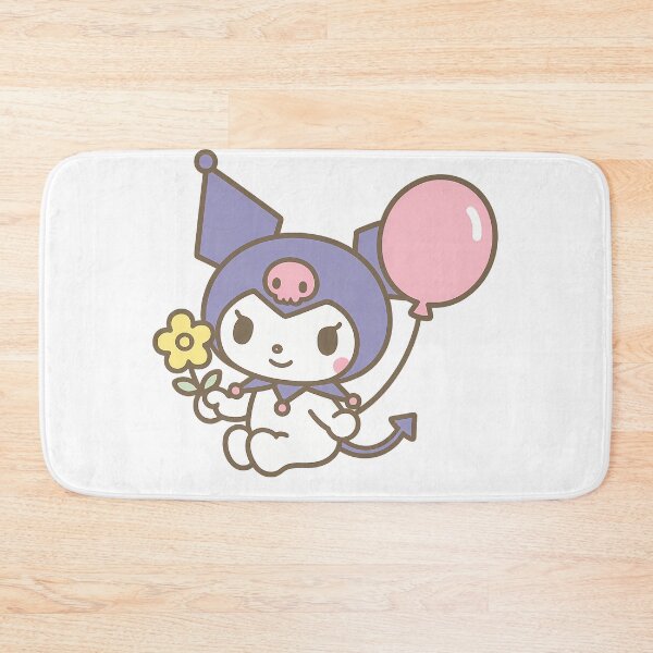 Item preview, Kuromi holding pink balloon and flower  designed and sold by Lilith.3x313 Vault.