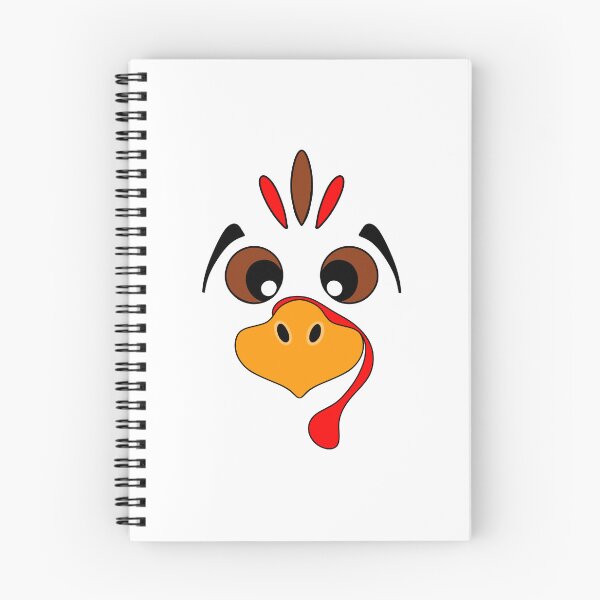 Item preview, Funny Thanksgiving Turkey Face designed and sold by Sartoris Art.