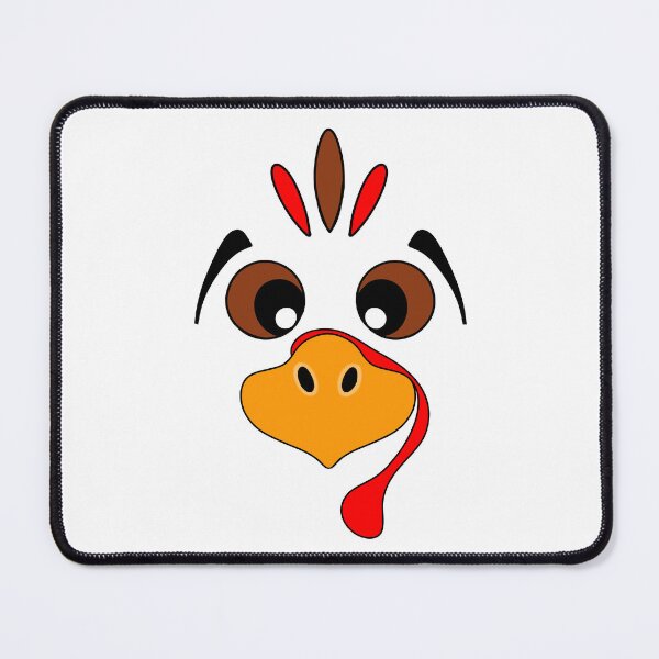 Item preview, Funny Thanksgiving Turkey Face designed and sold by Sartoris Art.