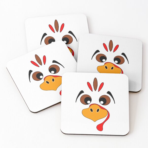 Item preview, Funny Thanksgiving Turkey Face designed and sold by Sartoris Art.