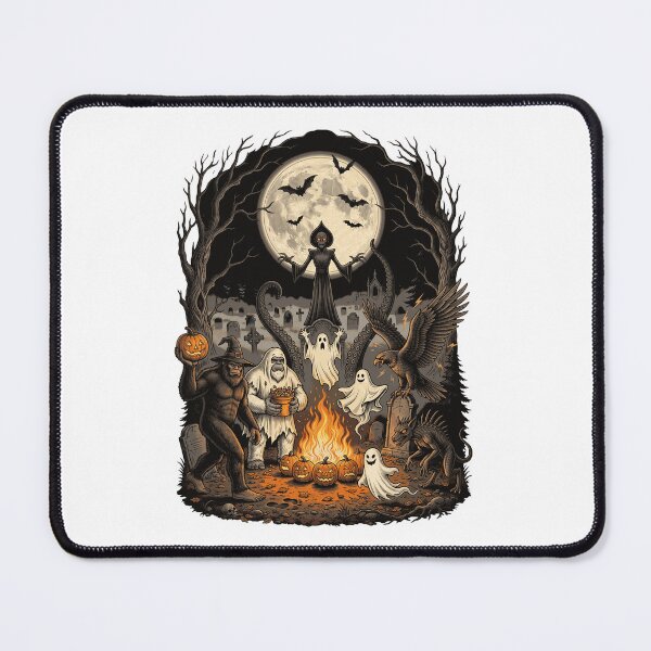 Item preview, Bigfoot Witch Graveyard Ghost Gathering designed and sold by Roy & Tiffany.