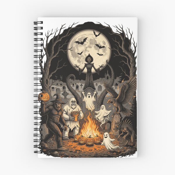 Item preview, Bigfoot Witch Graveyard Ghost Gathering designed and sold by Roy & Tiffany.