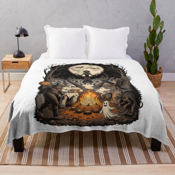 Item preview, Bigfoot Witch Graveyard Ghost Gathering designed and sold by Roy & Tiffany.