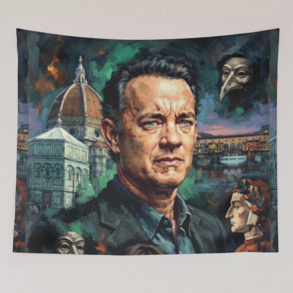 Item preview, Inferno Retro Mystery Thriller Action Drama Tribute Art Poster designed and sold by Art's Diner.