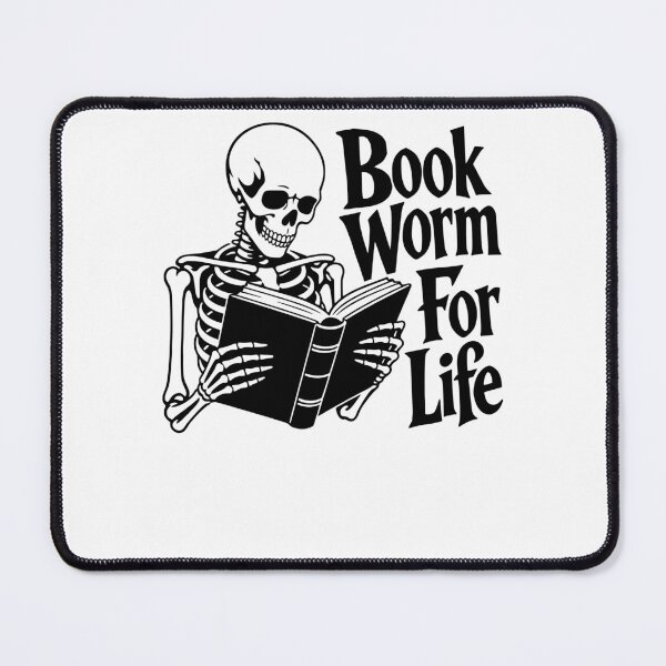 Item preview, Book Worm For Life designed and sold by FreshPixelArt.