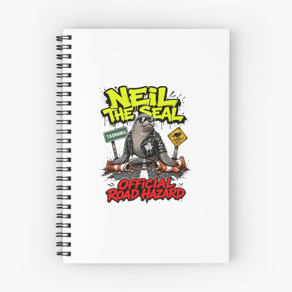 Item preview, Neil the Seal Official Road Hazard Tasmania Street Art Meme designed and sold by Uglyandcute.