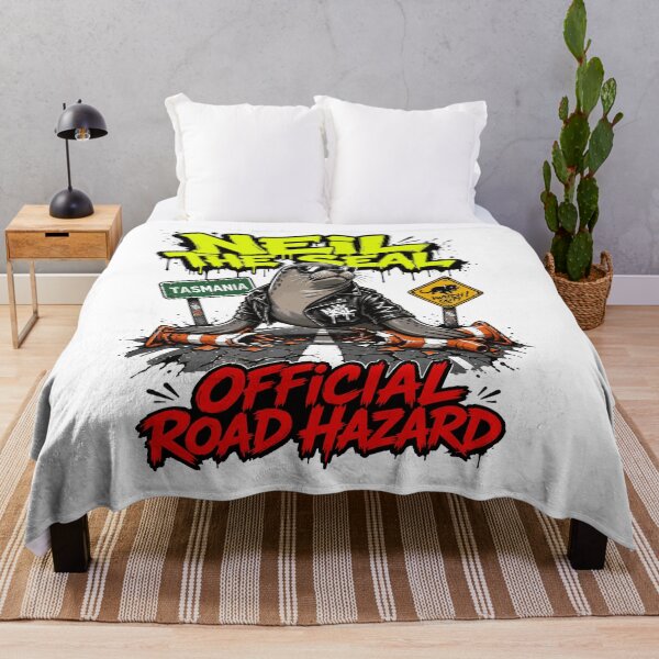 Item preview, Neil the Seal Official Road Hazard Tasmania Street Art Meme designed and sold by Uglyandcute.