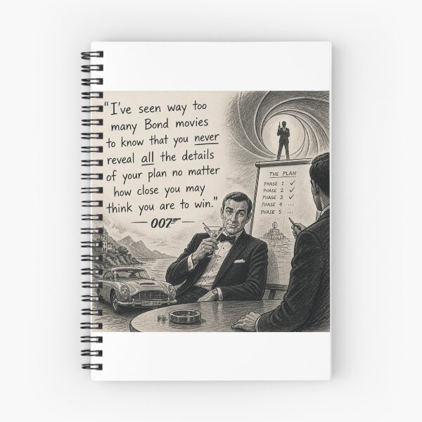 Item preview, I've seen way too many Bond movies... designed and sold by CinemaChronik.