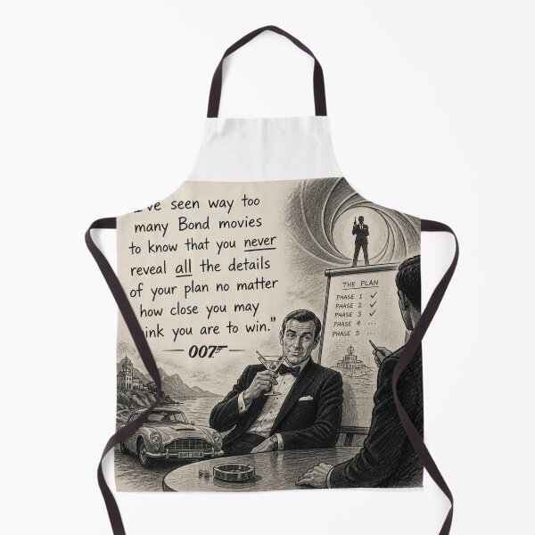 Item preview, I've seen way too many Bond movies... designed and sold by CinemaChronik.