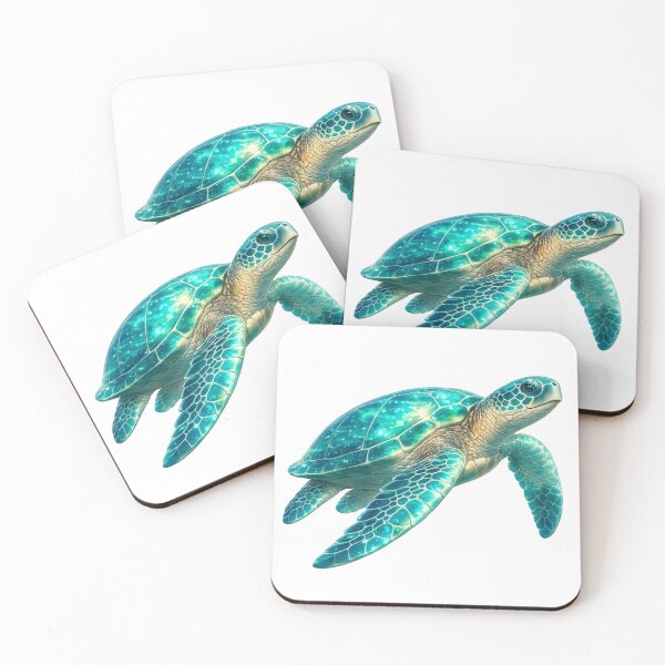 Item preview, Turquoise Sea Turtle designed and sold by OTSC.
