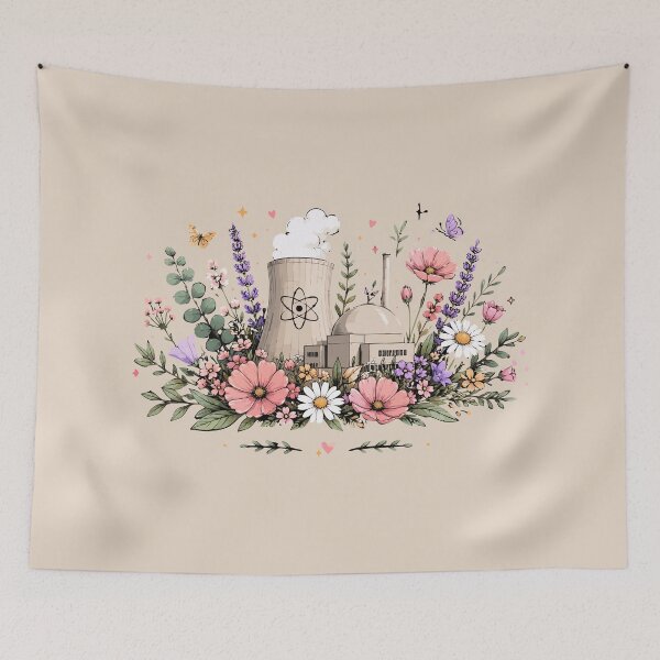 Item preview, Nuclear Power Blossoms designed and sold by HandicraftArt.