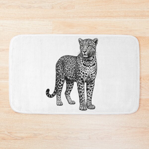 Item preview, Jaguar - Realistic Minimalistic Black and White designed and sold by Minimalisticaly.