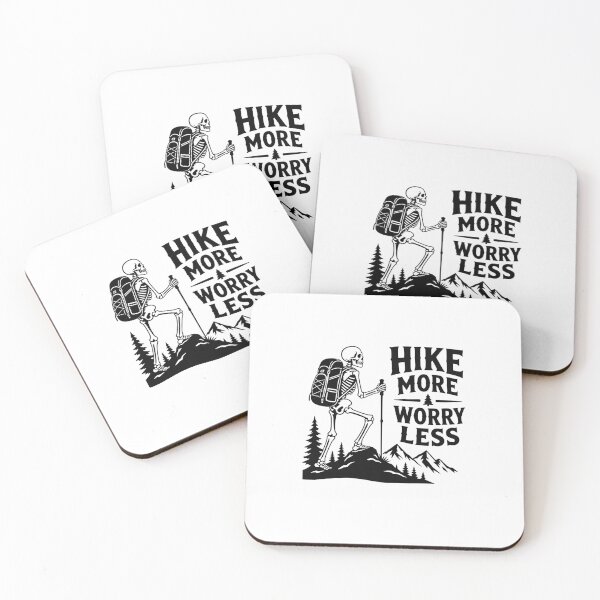 Item preview, Hike More Worry Less designed and sold by FreshPixelArt.