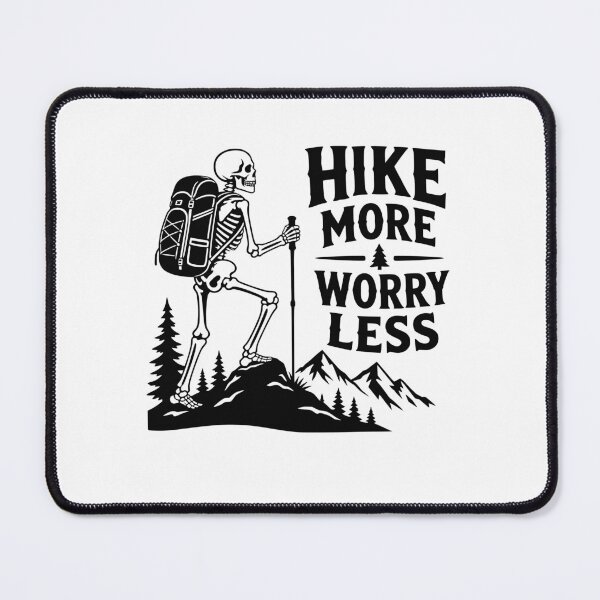 Item preview, Hike More Worry Less designed and sold by FreshPixelArt.