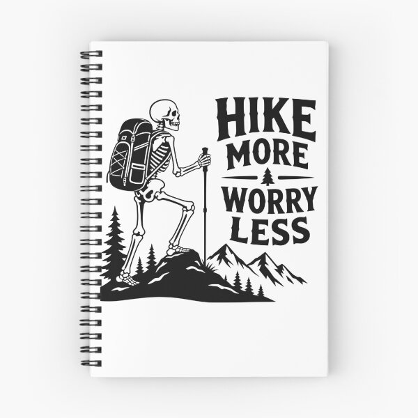 Item preview, Hike More Worry Less designed and sold by FreshPixelArt.